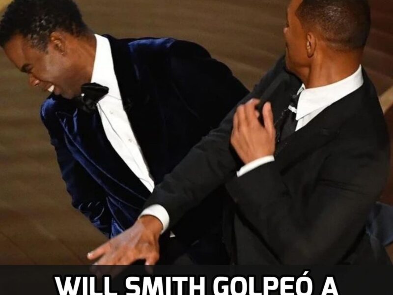 Will Smith golpeó a Chris Rock en la ceremonia de los Oscar 2022